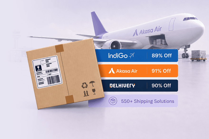 Air cargo shipment with partner airline discount rates